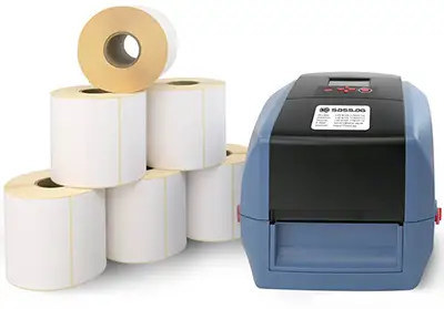 DHL-Versandlabels inklusive Etikettendrucker IDENTjet D4