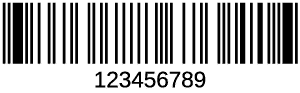 1D-Barcode Code 93