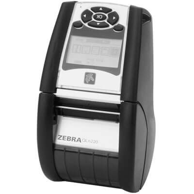 mobiler thermodirektdrucker zebra qln220