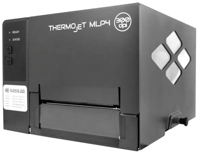 Mobiler Thermotransferdrucker THERMOjet MLP4 mit 300 dpi Druckauflösung