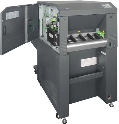 Endlos-Laserdrucker Microplex SOLID F140 mit offenem Gehäuse
