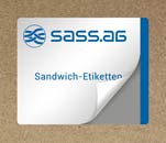 Thermotransfer-Etiketten SASS TTF-Sandwich-Etiketten