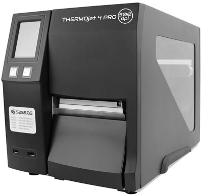 Thermotransferdrucker THERMOjet 4 PRO mit 300 dpi Druckauflösung