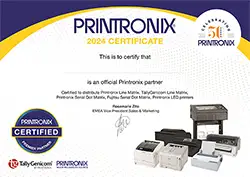 Printronix Premier Partner Zertifikat 2023